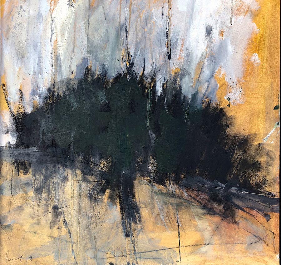 Paul West painting